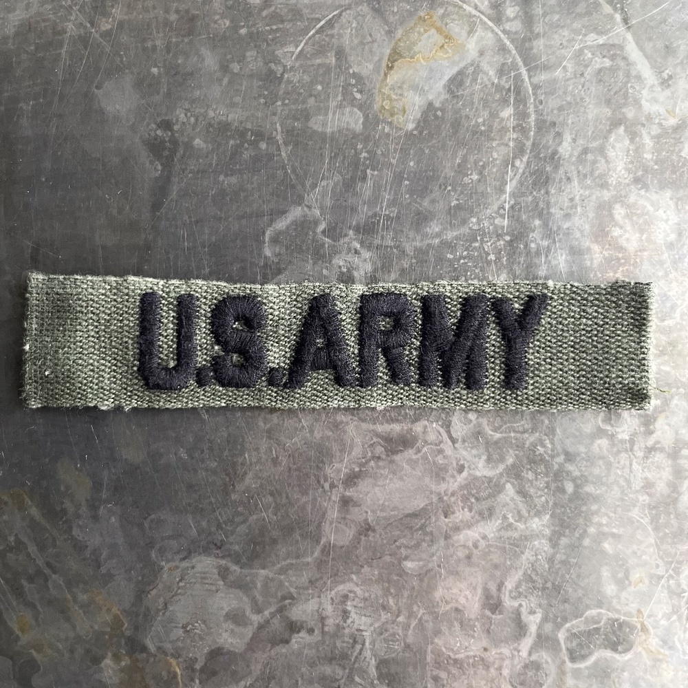 U.S. ARMY embroidered tape patch - Vintage